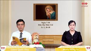 Kinh Mân Côi - Đức Mẹ Mân Côi (Lc 1, 26-38)