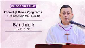 Bài đọc I: Is 11, 1-10 | CN II MV năm A