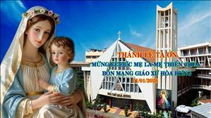 Thánh lễ mừng kính Thánh Maria - Đức Mẹ Chúa Trời - Bổn mạng Giáo xứ Hòa Hưng | 17:30 ngày 1-1-2026