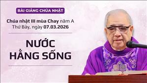 Nước hằng sống - Lm Ignatio Hồ Văn Xuân | CN III MC năm A