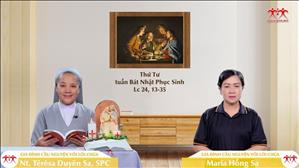 Đồng hành - Thứ Tư tuần Bát nhật Phục sinh | Gia đình cầu nguyện với Lời Chúa