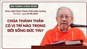 Chúa Thánh Thần có vị trí nào trong đời sống đức tin? - Lm Ignatio Hồ Văn Xuân