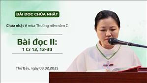 Bài đọc II: 1 Cr 15, 1-11 - CN V TN năm C