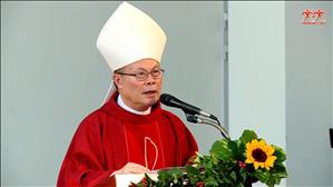 "Nữ tu Mến Thánh Giá: Chiêm niệm - Khổ chế - Tông đồ" - Bài giảng của Đức Tổng GM Giuse Nguyễn Chí Linh