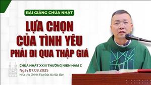 Lựa chọn của tình yêu phải đi qua thập giá - Lm GB Phương Đình Toại, MI | CN XXIII TN năm C