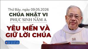 Yêu mến và giữ Lời Chúa - Lm Ignatio Hồ Văn Xuân | Chúa nhật VI Phục sinh năm A