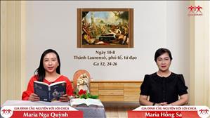 Nghịch lý của tự do - Thánh Laurensô, phó tế, tử đạo (Ga 12, 24-26)