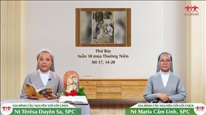 Đức Tin Vững Mạnh - Thứ Bảy tuần XVIII Thường niên (Mt 17, 14-20)