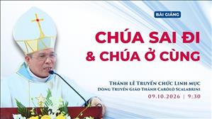 Chúa sai đi và Chúa ở cùng - ĐGM Giuse Bùi Công Trác