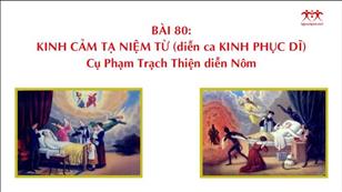 TGP Sài Gòn - Hán-Nôm Công giáo bài 80: Kinh Cảm Tạ Niệm Từ