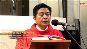 Salvation flows all over the world - Fr. Joseph Dao Nguyen Vu - Good Friday Homily (April 10, 2020)