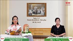 Mẫu Gương Tử Vì Đạo - Thánh Bênêđictô, Viện phụ (Mt 10, 16-23)