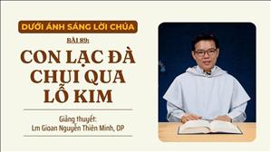 Bài 89: Con lạc đà chui qua lỗ kim... | Dưới ánh sáng Lời Chúa