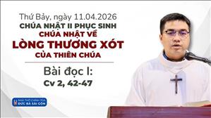 Bài đọc I: Cv 2, 42-47 | Chúa nhật II Phục sinh