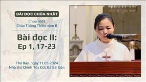 Bài đọc II: Ep 1, 17-23 - CN Chúa Thăng Thiên năm B