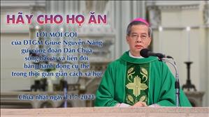 Lời mời gọi của ĐTGM Giuse Nguyễn Năng gửi cộng đoàn Dân Chúa trong thời gian giãn cách xã hội