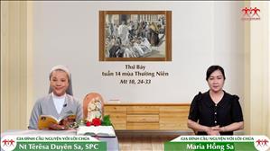 Chúa Cha Quan Phòng Mọi Sự - Thứ Bảy tuần XIV Thường niên (Mt 10, 24-33)