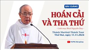 Hoán cải và tha thứ - Lm Rôcô Nguyễn Duy | Thứ Hai tuần XXXII TN