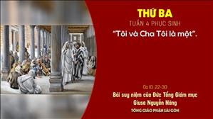 TGP Sài Gòn - Suy niệm Tin mừng 27-4-2021: Thứ Ba tuần 4 Phục sinh - ĐTGM Giuse Nguyễn Năng