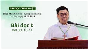 Bài đọc I: Ðnl 30, 10-14 | CN XV TN năm C