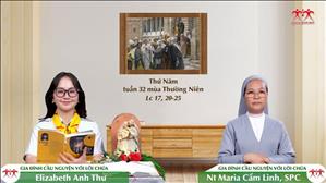 Triều đại Thiên Chúa - Thứ Năm tuần XXXII Thường niên (Lc 17, 20-25)