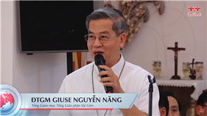 ĐTGM Giuse Nguyễn Năng gặp gỡ Linh mục đoàn trong dịp họp mặt tất niên (năm Kỷ Hợi)