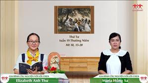 Sửa Lỗi Theo Tinh Thần Của Chúa - Thứ Tư tuần XIX Thường niên (Mt 18, 15-20)