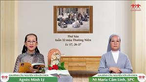 Hãy tỉnh thức - Thứ Sáu tuần XXXII Thường niên (Lc 17, 26-37)