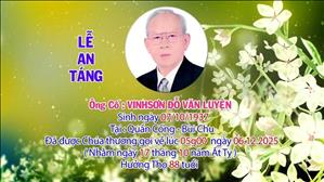 Thánh lễ an táng thân phụ của Lm Giuse Đỗ Xuân Vinh | Ngày 09.12.2025