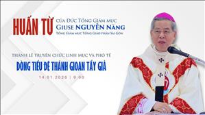 Huấn từ của Đức TGM Giuse Nguyễn Năng | Thánh lễ Truyền chức Linh mục và Phó tế