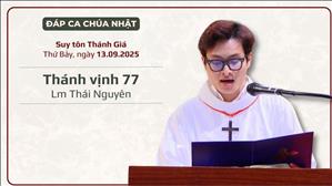 Đáp ca: Tv 77 - Lm Thái Nguyên | Lễ Suy tôn Thánh Giá