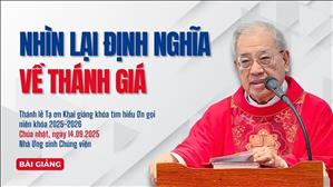 Nhìn lại định nghĩa về Thánh Giá - Lm Ignatio Hồ Văn Xuân