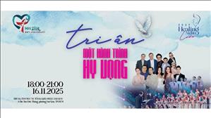 Giới thiệu Đêm nhạc Healing Night 2025 – Tri Ân Một Hành Trình Hy Vọng