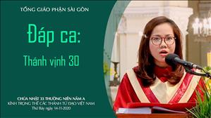 Kính trọng thể các thánh Tử đạo Việt Nam - Đáp ca: Thánh vịnh 30