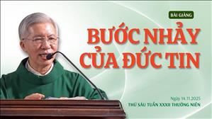 Bước nhảy của đức tin - Lm Phanxicô Xaviê Bảo Lộc | Thứ Sáu tuần XXXII Thường niên