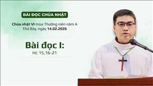 Bài đọc I: Hc 15,16-21 | Chúa nhật VI TN năm A