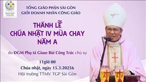 Thánh lễ Tĩnh tâm mùa Chay giới Doanh nhân Công giáo TGPSG