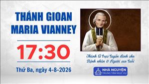 Thứ Ba tuần XVIII mùa Thường niên | 17:30 ngày 4-8-2026 | Trung tâm Mục vụ TGP Sài Gòn