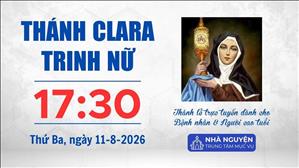 Thứ Ba tuần XIX mùa Thường niên | 17:30 ngày 11-8-2026 | Trung tâm Mục vụ TGP Sài Gòn