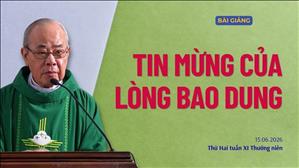 Tin mừng của lòng bao dung - Lm Rôcô Nguyễn Duy | Thứ Hai tuần XI Thường niên