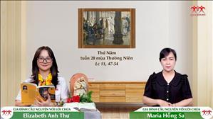Nên chứng tá cho Lời Chúa - Thứ Năm tuần XXVIII Thường niên (Lc 11, 47-54)