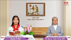 Niềm vui ơn cứu độ - CN III MV năm A | Gia Đình Cầu Nguyện Với Lời Chúa