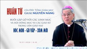 Huấn từ của Đức TGM Giuse Nguyễn Năng | Buổi gặp gỡ với các linh mục và HĐMV các giáo xứ