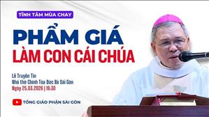 Thánh lễ Tĩnh tâm mùa Chay | 19:30 ngày 25-3-2026 | Nhà thờ Đức Bà