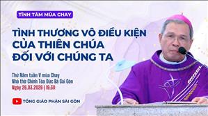 Thánh lễ Tĩnh tâm mùa Chay | 19:30 ngày 26-3-2026 | Nhà thờ Đức Bà
