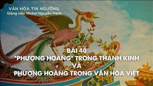 Bài 40: Phượng Hoàng trong Thánh | Văn hóa tín ngưỡng Việt Nam
