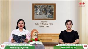 Hành động nhỏ, tình yêu lớn - Thứ Bảy tuần XIX Thường niên (Lc 1, 39-56)