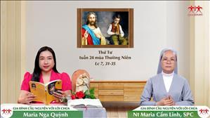 Chớ Ghen Tị - Thứ Tư tuần XXIV Thường niên (Lc 7, 31-35)