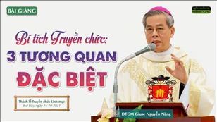 TGPSG Bài giảng: Thánh lễ Truyền chức Linh mục lúc 8:30 ngày 16-10-2021 tại Nhà nguyện ĐCV Thánh Giuse Sài Gòn