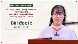 Bài đọc II: Rm 8, 31b-39 | Kính trọng thể các thánh tử đạo Việt Nam